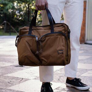 Filson Dryden Briefcase - Whiskey